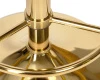 Купить Табурет барный DOBRIN BRUNO GOLD, черный велюр (MJ9-101) по выгодной цене для кафе, ресторанов и кухни