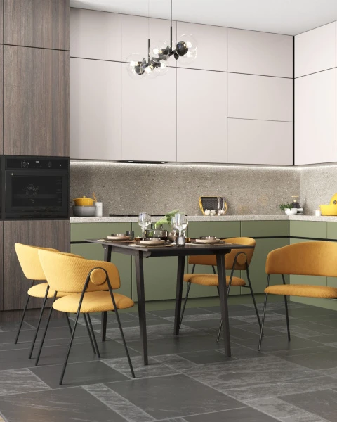 Купить Стол обеденный GUDI 120*75 эспрессо по низкой цене