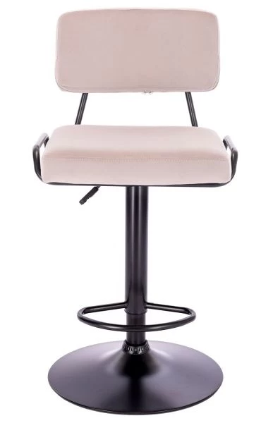 Барный стул Everprof Bit Ткань Серо-бежевый для кафе, ресторанов и кухни