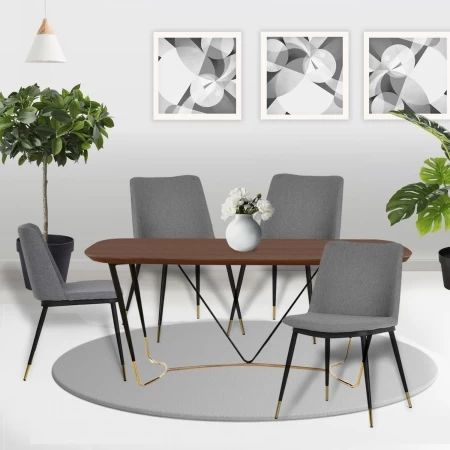 Купить Стул Messi серый по низкой цене