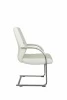 Кресло C1815 (Натуральная кожа Белый)