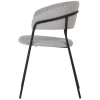 Купить Стул Turin серый с чёрными ножками по низкой цене