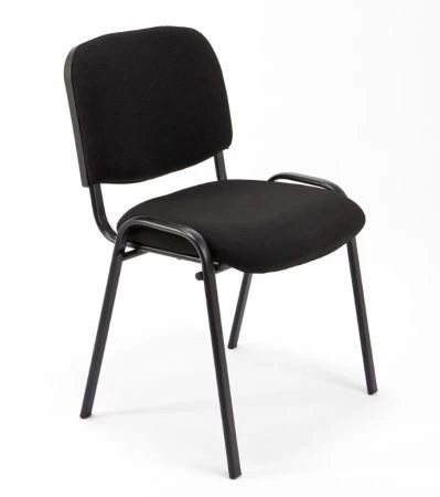 Офисный стул Изо черный (минимальный заказ 30 шт) (Ткань Черный)