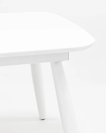 Купить Стол обеденный Чикаго раскладной 120-160*90 белый по низкой цене