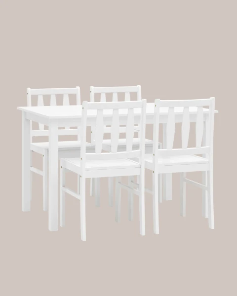 Купить Обеденная группа INGRID белый по низкой цене