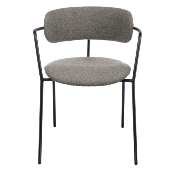 Купить Комплект из 2-х стульев Ant букле серый по низкой цене