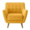 Кресло Picasso горчичный