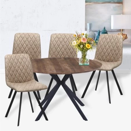 Купить Стул Mate сизо-табачный по низкой цене