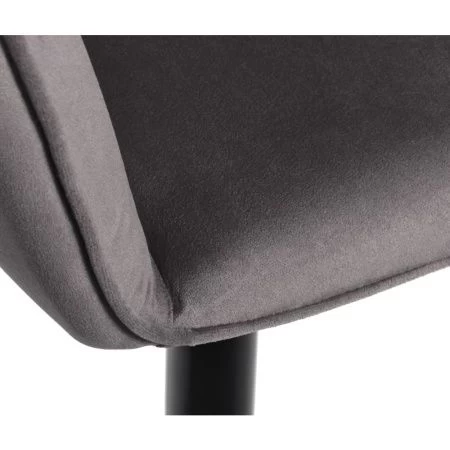 Купить Стул Frida тёмно-серый велюр в интернет-магазине КупиКресла.ру