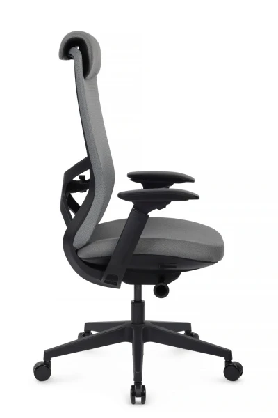 Кресло Gemini EGE-002A Черный пластик/Черный | Купить в КупиКресла.ру