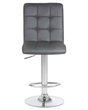 Купить Стул барный DOBRIN KRUGER, серый по выгодной цене для кафе, ресторанов и кухни