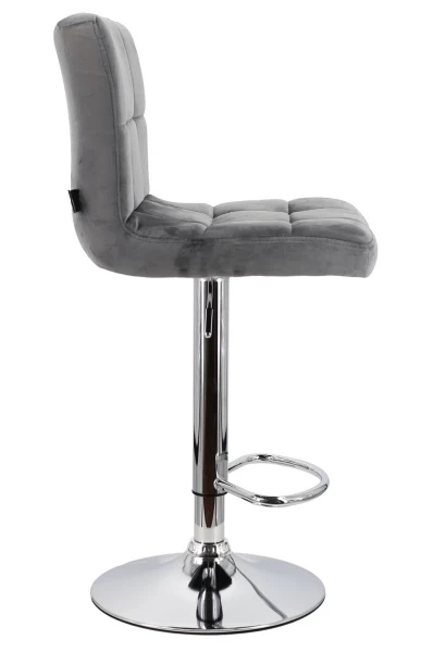 Барный стул Everprof Asti Ткань Серый для кафе, ресторанов и кухни