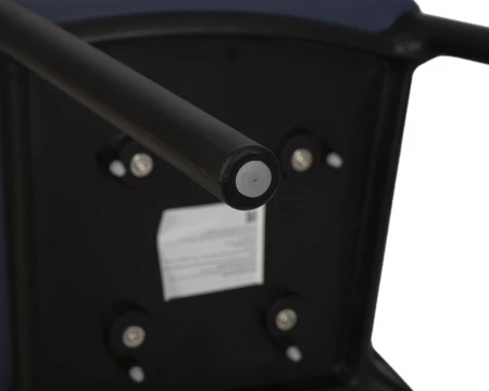 Купить Стул обеденный DOBRIN ADAM, черный/серо-голубой в интернет-магазине КупиКресла.ру