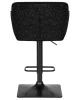 Купить Набор 2 шт Стул барный DOBRIN RALF, черный твид (LEO18) в интернет-магазине КупиКресла.ру
