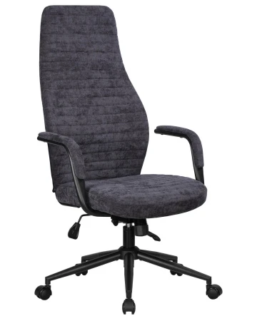 Офисное кресло для руководителей DOBRIN LOKI, антрацит (VRH230-01)