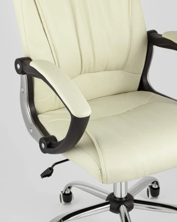 Кресла руководителя - Кресло руководителя TopChairs Tower бежевое