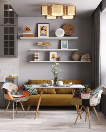 Купить Кресло Eames DSW пэчворк по низкой цене