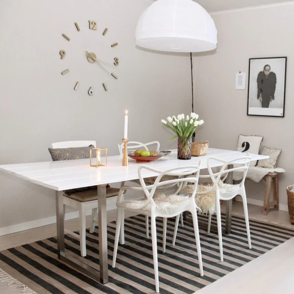 Купить Комплект из 4-х стульев Masters белый по низкой цене