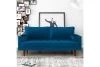 Купить Диван Scott трехместный синий по низкой цене