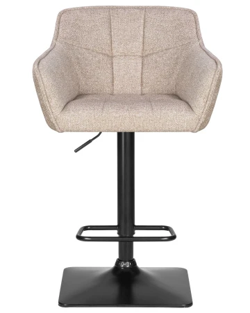 Купить Стул барный DOBRIN RALF, бежевый твид (LEO26) по выгодной цене для кафе, ресторанов и кухни