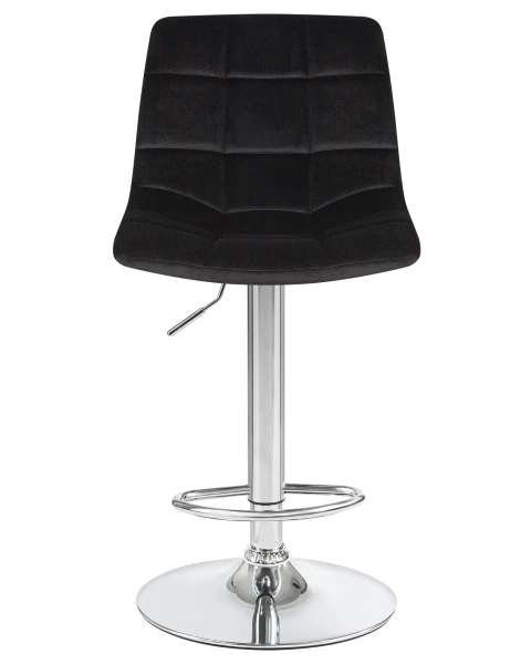 Стул барный DOBRIN TAILOR, черный велюр (MJ9-101) для кафе, ресторанов и кухни