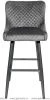 Барный стул Ститч Велюр Серый