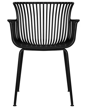 Купить Стул обеденный DOBRIN ROSS, черный (B-03) без подушки в интернет-магазине КупиКресла.ру