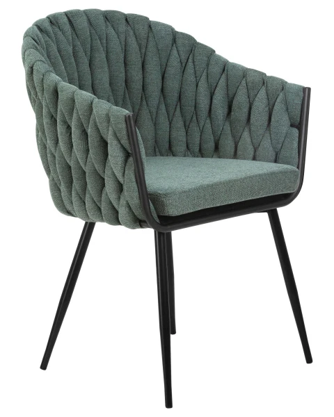 Купить Набор 2 шт Стул обеденный DOBRIN MATILDA, зеленая ткань (LAR 275-23) по низкой цене
