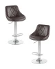 Набор 2 шт Стул барный DOBRIN LOGAN, коричневый