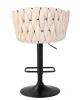 Купить Набор 2 шт Стул барный DOBRIN LEON, бежевая ткань (LAR 275-1) в интернет-магазине КупиКресла.ру