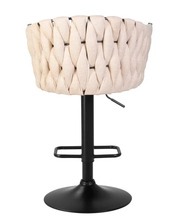 Купить Набор 2 шт Стул барный DOBRIN LEON, бежевая ткань (LAR 275-1) в интернет-магазине КупиКресла.ру