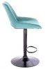 Купить Барный стул Everprof Flash Ткань Бирюзовый по выгодной цене для кафе, ресторанов и кухни