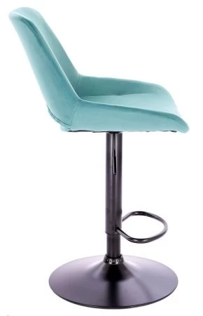 Купить Барный стул Everprof Flash Ткань Бирюзовый по выгодной цене для кафе, ресторанов и кухни