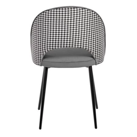 Купить Стул Leo тёмно-серый с жаккардом в интернет-магазине КупиКресла.ру