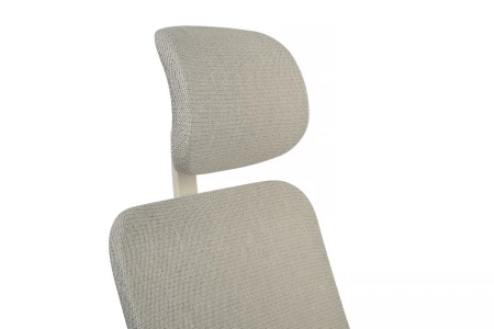 Эргономичные кресла - Кресло Antler EAN-001AW Белый пластик/Светло-бежевый