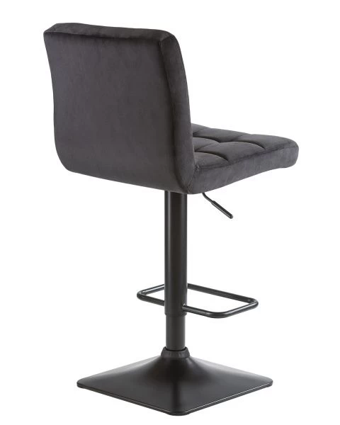 Стул барный DOMINIC (черный велюр (MJ9-101)) для кафе, ресторанов и кухни
