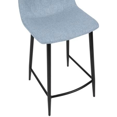 Купить Стул полубарный Vicky серый по выгодной цене для кафе, ресторанов и кухни