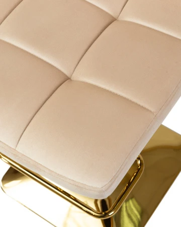 Купить Набор 2 шт Стул барный DOBRIN GOLDIE, бежевый велюр (MJ9-10) в интернет-магазине КупиКресла.ру