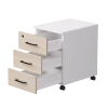 Купить Тумба мобильная Everprof EVO (ЭВО) 406х540х608 Белый/Белый/Дуб Соната по низкой цене