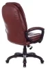 Кресла руководителя - Кресло руководителя Бюрократ CH-868N коричневый Boroko-37 эко.кожа крестовина пластик