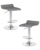 Набор 2 шт Стул барный DOBRIN TOMMY, серый