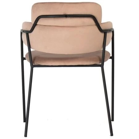 Купить Стул Napoli латте с черными ножками по низкой цене