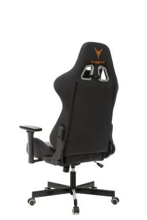 Кресло игровое Knight ARMOR черный ромбик эко.кожа с подголов. крестов. металл