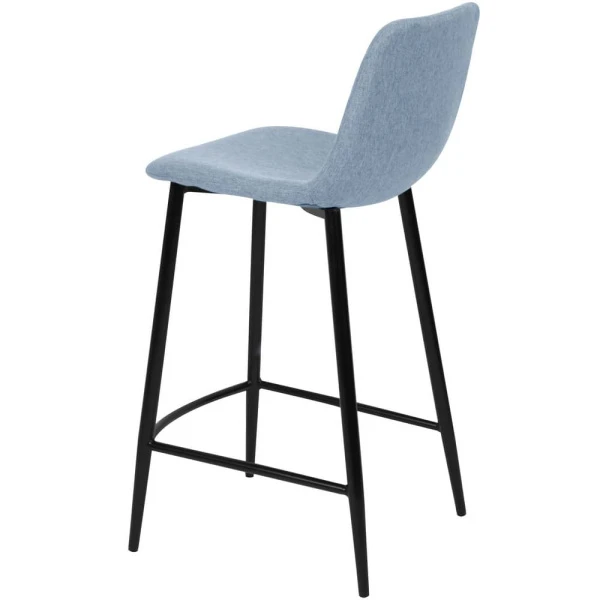 Стул полубарный Vicky серый для кафе, ресторанов и кухни