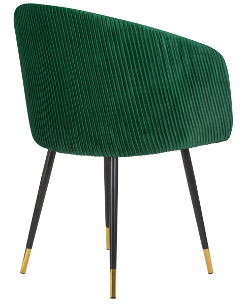 Купить Стул обеденный DOBRIN MARY, зеленый велюр (1922-9) по низкой цене