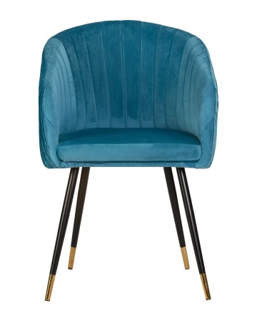 Купить Стул обеденный DOBRIN MARY, морская волна велюр (1922-7) в интернет-магазине КупиКресла.ру
