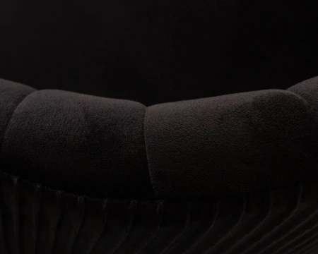 Купить Стул обеденный DOBRIN MARY, черный велюр (1922-21) в интернет-магазине КупиКресла.ру