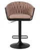 Купить Набор 2 шт Стул барный DOBRIN LEON, коричневая ткань (LAR 275-3) в интернет-магазине КупиКресла.ру