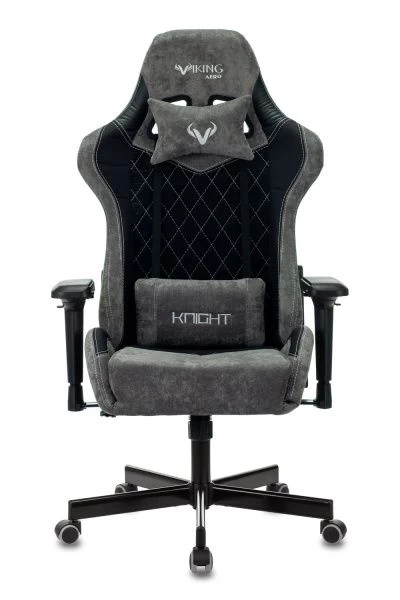 Кресло игровое Zombie VIKING 7 KNIGHT Fabric черный текстиль/эко.кожа с подголов. крестовина металл | Купить в КупиКресла.ру