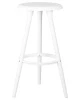 Табурет барный DOBRIN ROYCE WHITE, белый (W-02)